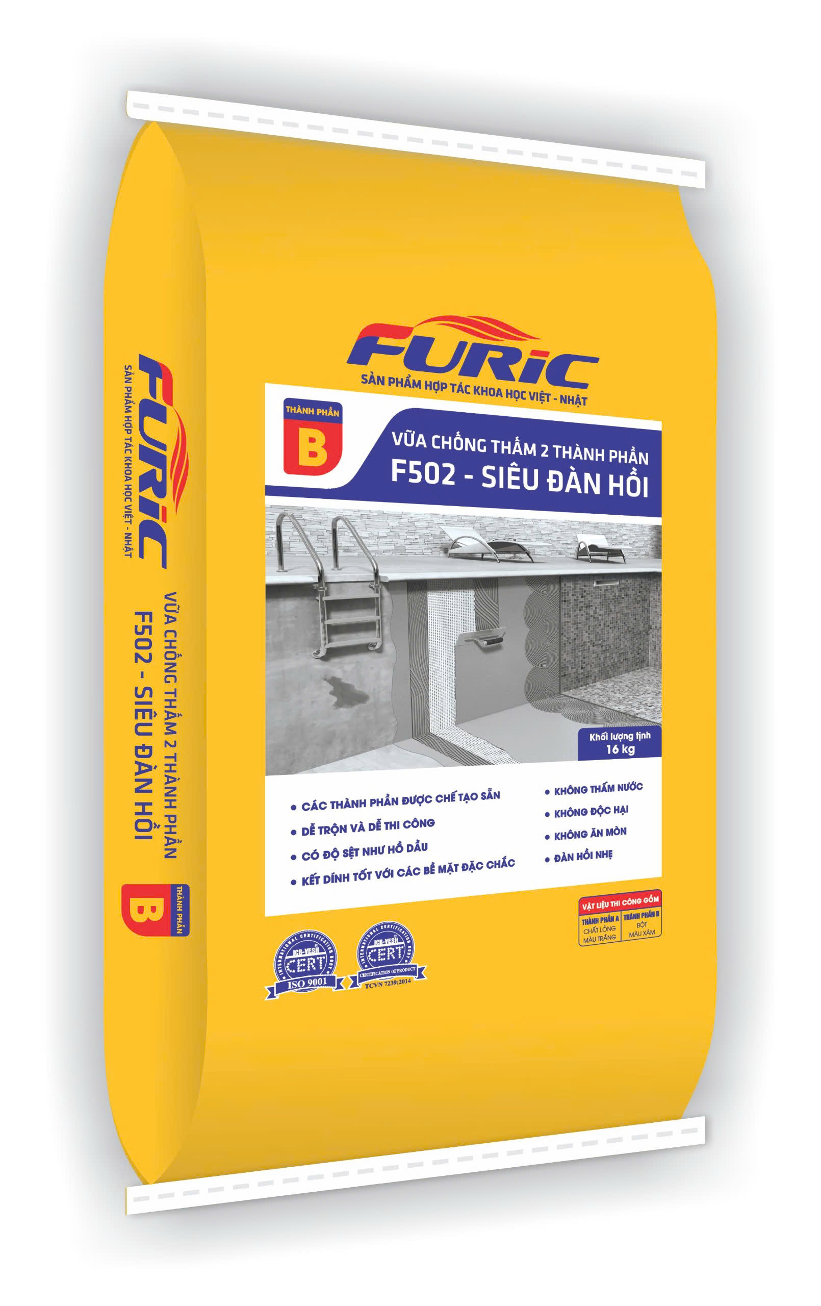 VỮA CHỐNG THẤM 2 THÀNH PHẦN FURIC F502 SIÊU ĐÀN HỒI THÀNH PHẦN B vua-chong-tham-2-thanh-phan-furic-f502-sieu-dan-hoi-thanh-phan-b